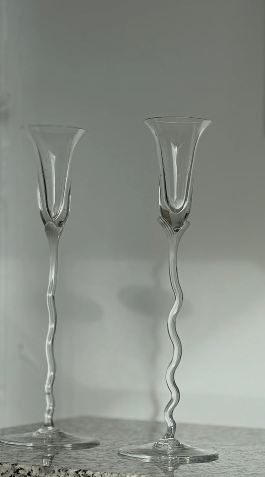 Vintage Tall Candlesticks