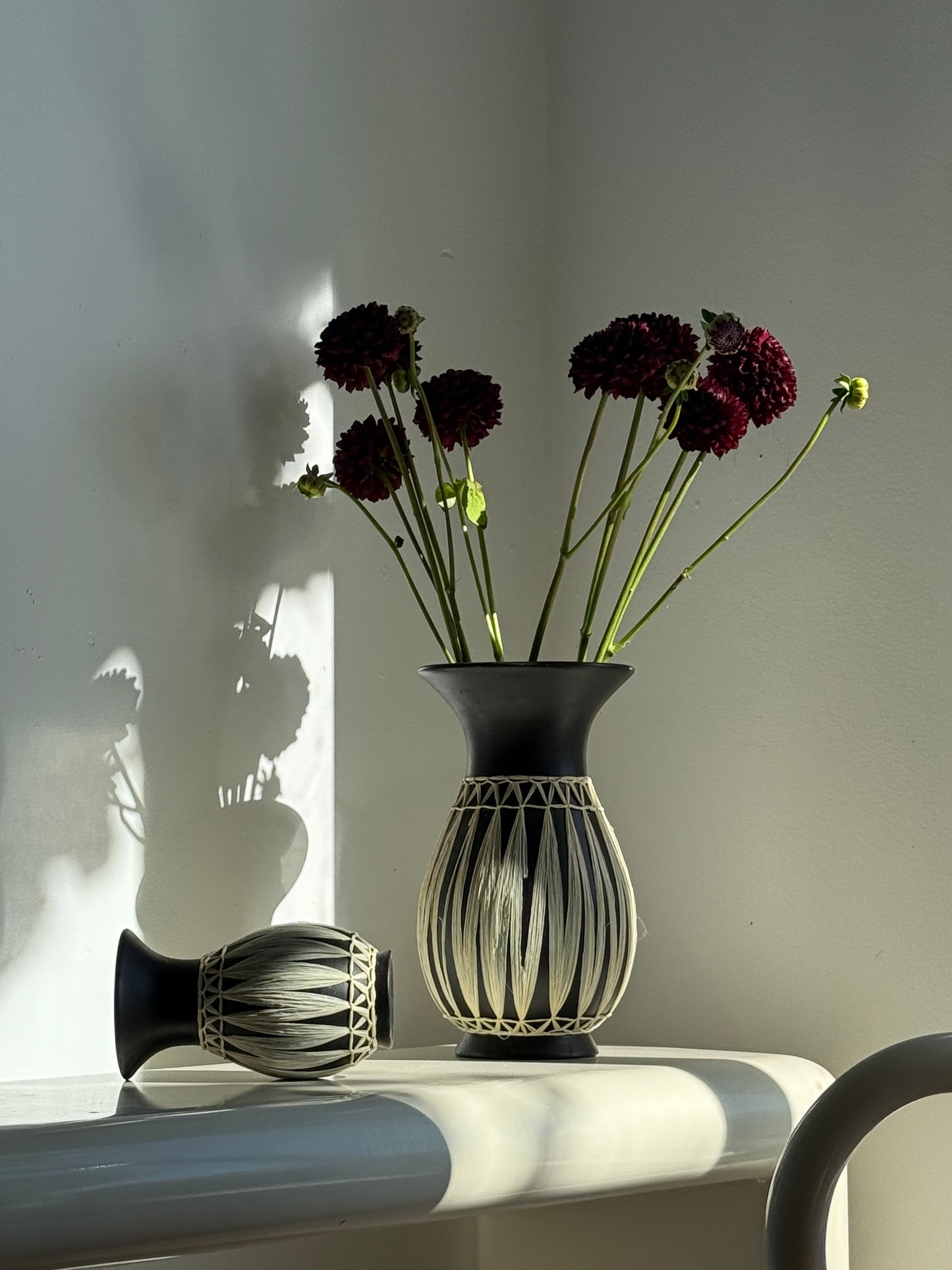 Ca.1950s AUSTRIAN POTTERY VASES