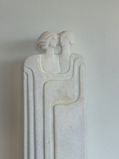 1970s MAR-bell Stone Art Sculpture
