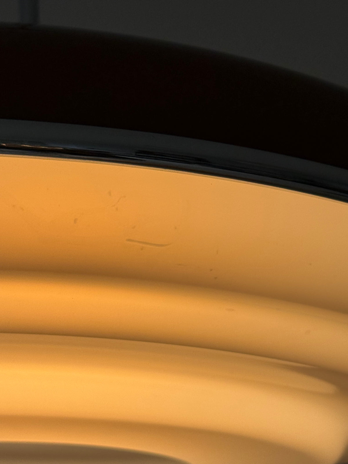 MCM CHROME Arch Lamp