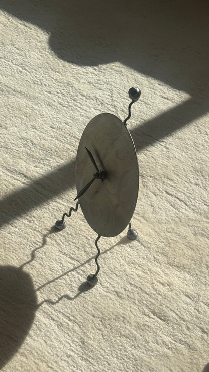 Post Mod Sculptural Clock