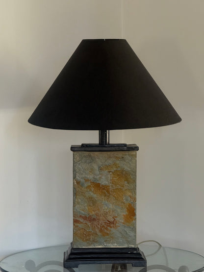 Vintage Natural Slate Table lamp