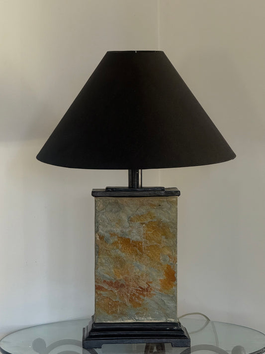 Vintage Natural Slate Table lamp