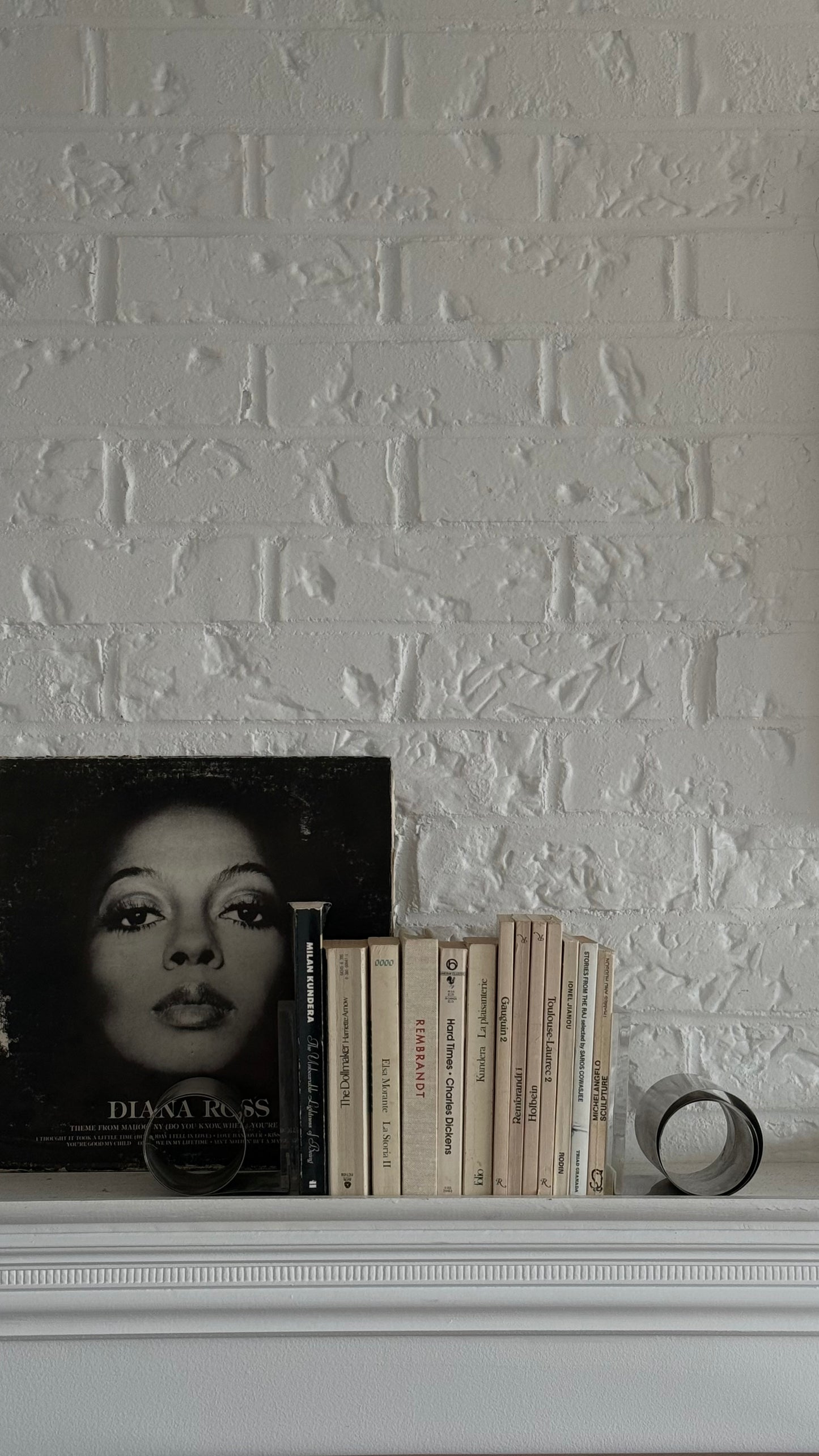 MCM LUCITE & STEEL BOOKENDS