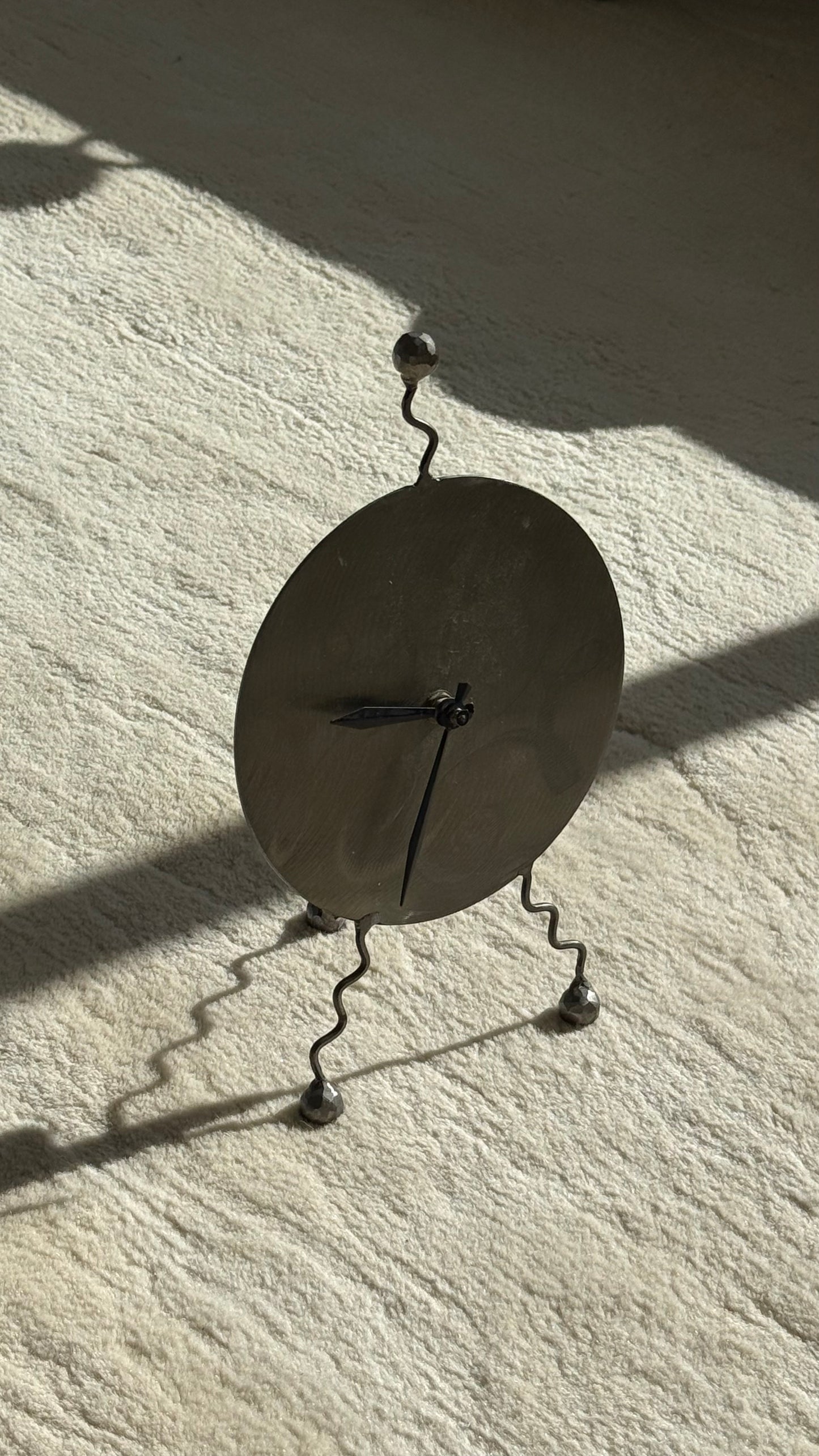 Post Mod Sculptural Clock