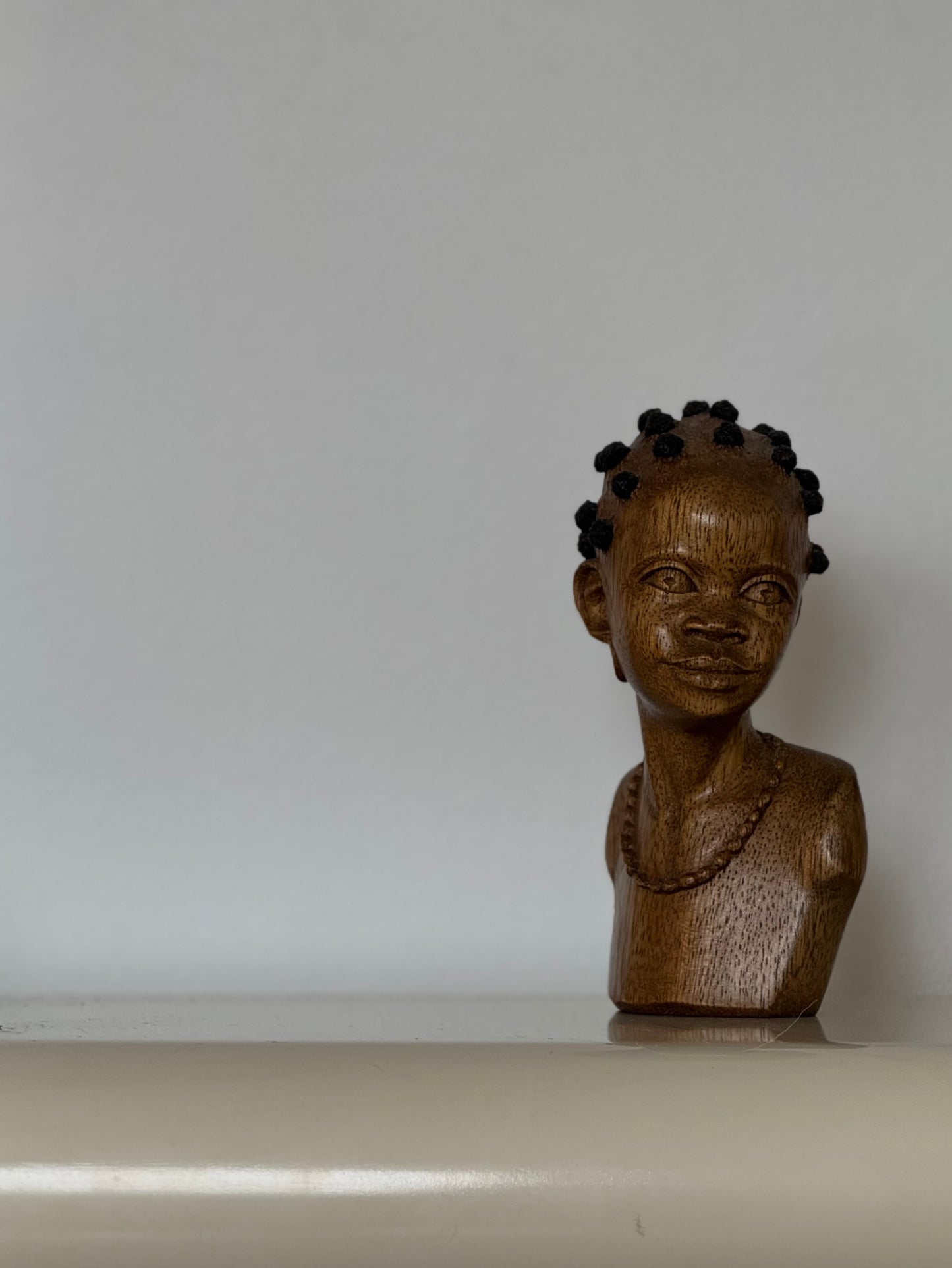Vintage African Wooden Busts