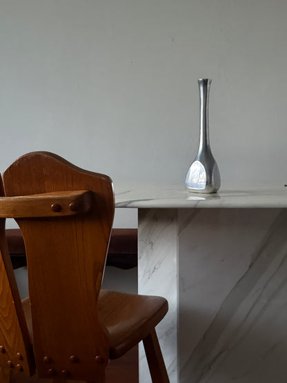 Vintage Aluminum Vase