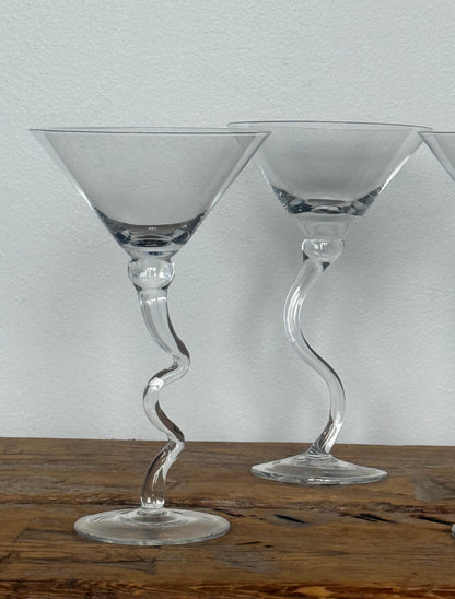 VINTAGE MARTINI GLASSES