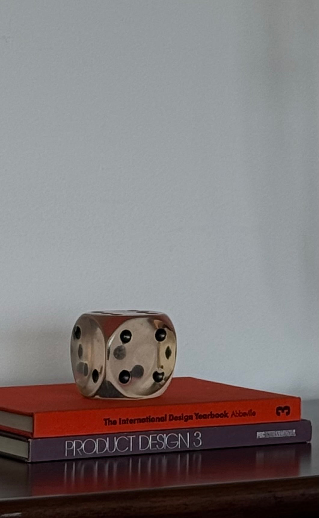 VINTAGE Lucite DICE
