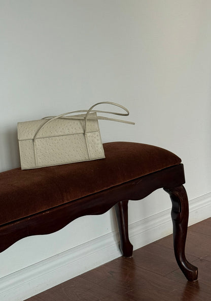 VINTAGE Ostrich Leather Purse