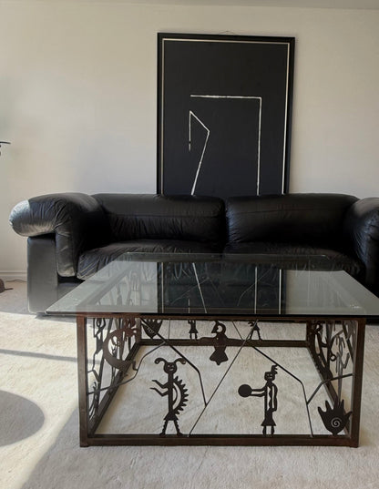 VINTAGE “Kokopelli inspired” TABLES