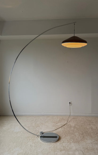 MCM CHROME Arch Lamp