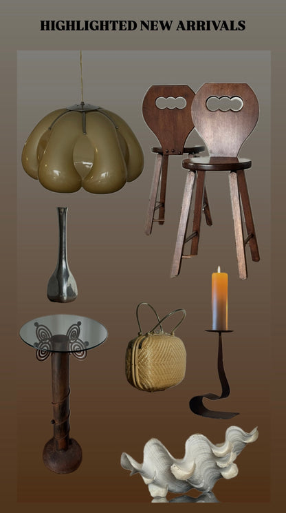 Vintage Aluminum Vase