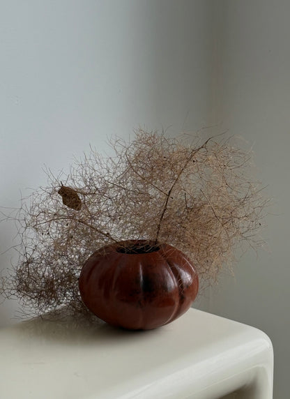 Pumpkin Terracotta Decor Vase