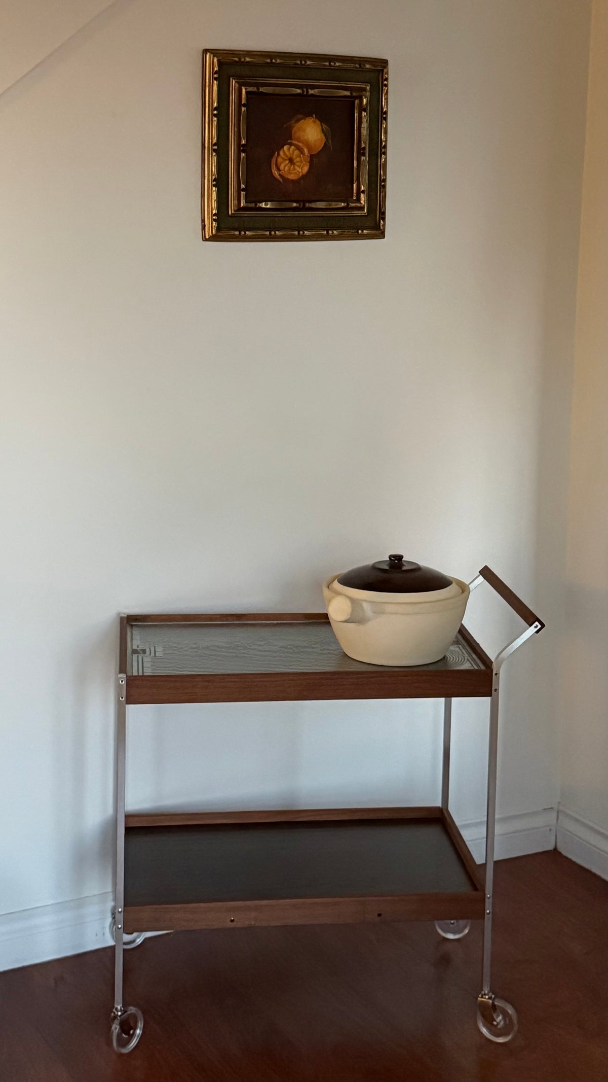Ca. 1970s Salton Heated Serving Cart
