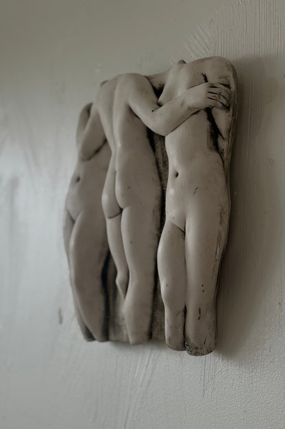 VINTAGE Three Graces Wall Art