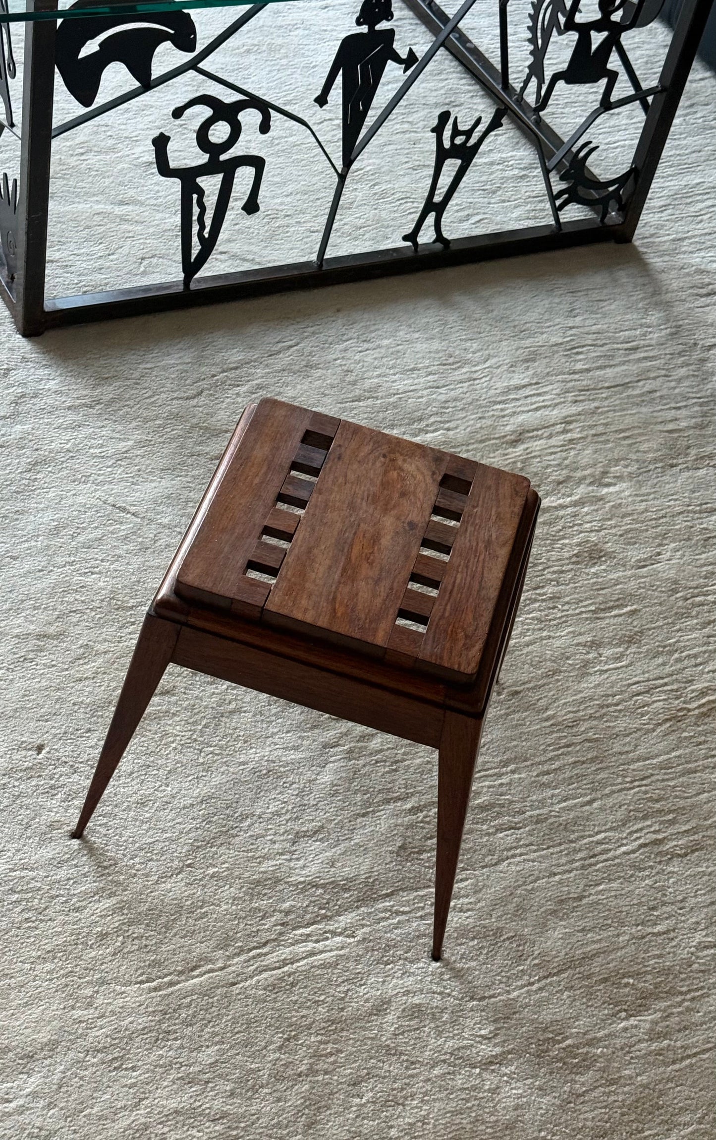 MCM ROSEWOOD ACCENT TABLE
