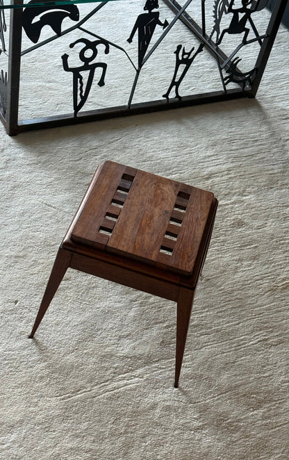 MCM ROSEWOOD ACCENT TABLE