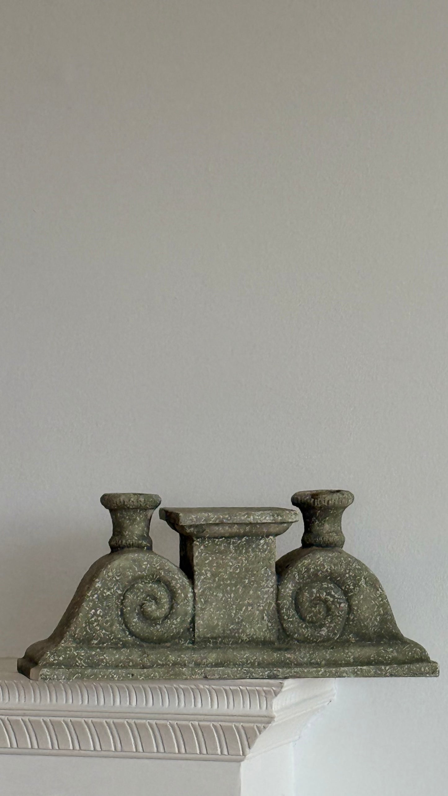 Vintage Scroll Candelabra