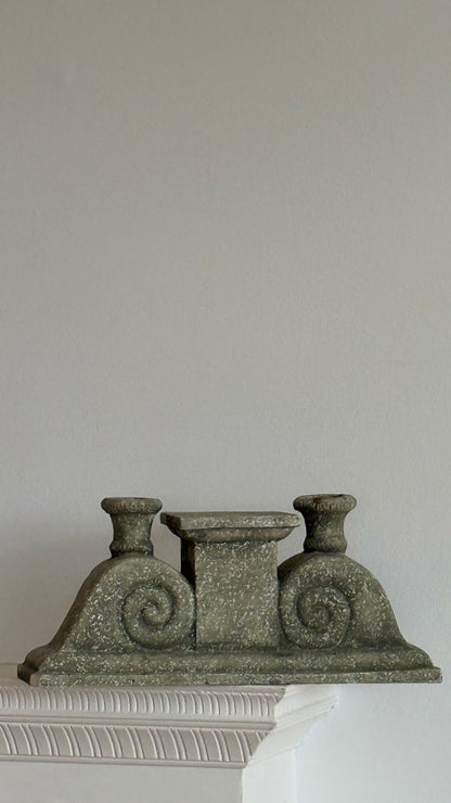 Vintage Scroll Candelabra