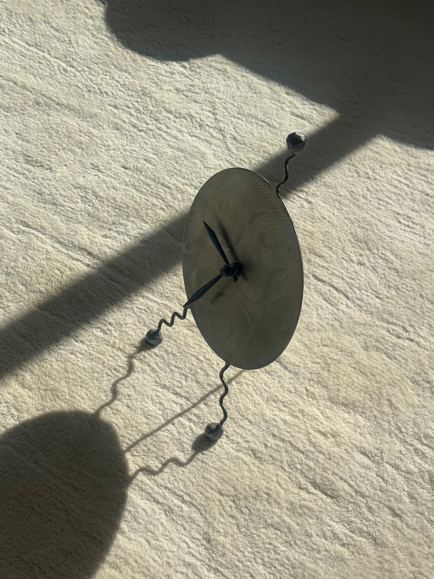 Post Mod Sculptural Clock
