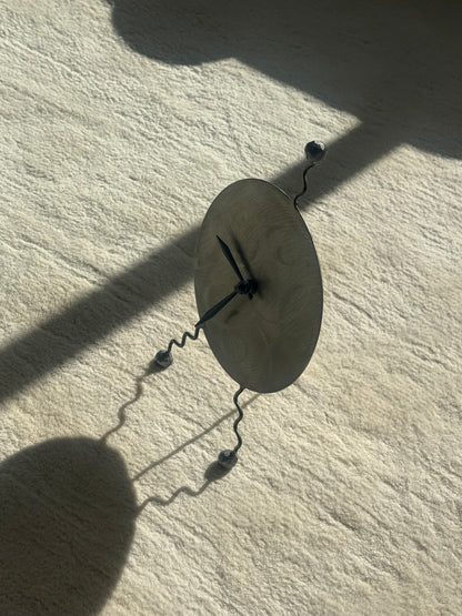 Post Mod Sculptural Clock