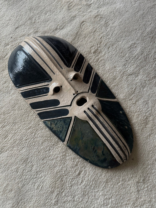 VINTAGE RAKU MASK