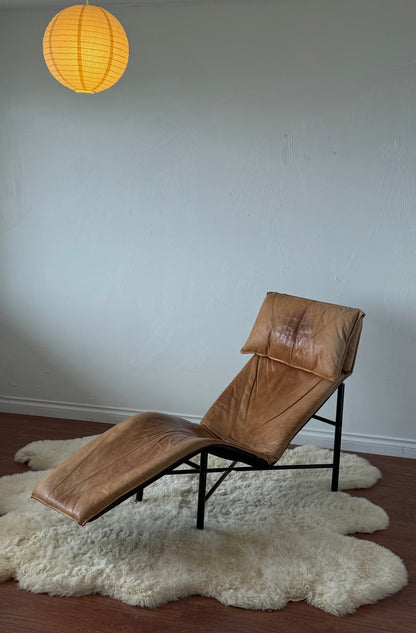 1980s CHAISE LONGUE 'SKYE' BY TORD BJÖRKLUND FOR IKEA