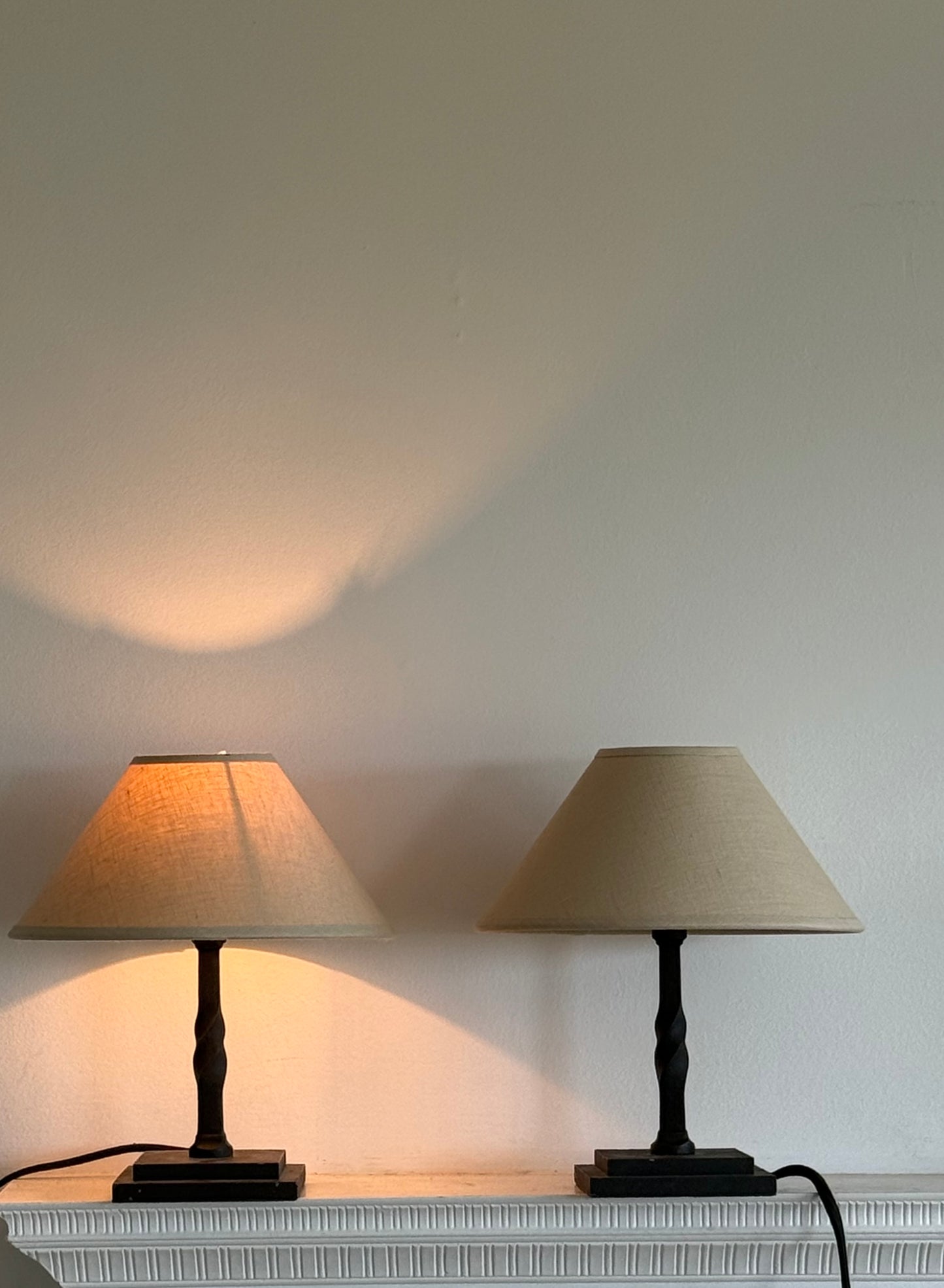 Early 2000s IRON LAMPS