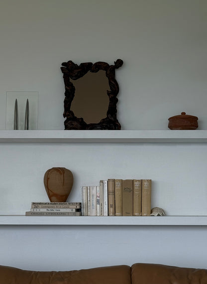 OOAK BURL WOOD MIRROR