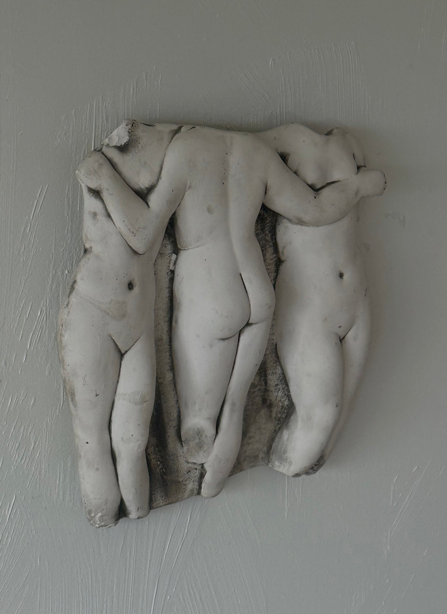 VINTAGE Three Graces Wall Art