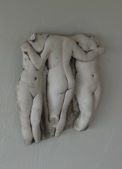 VINTAGE Three Graces Wall Art