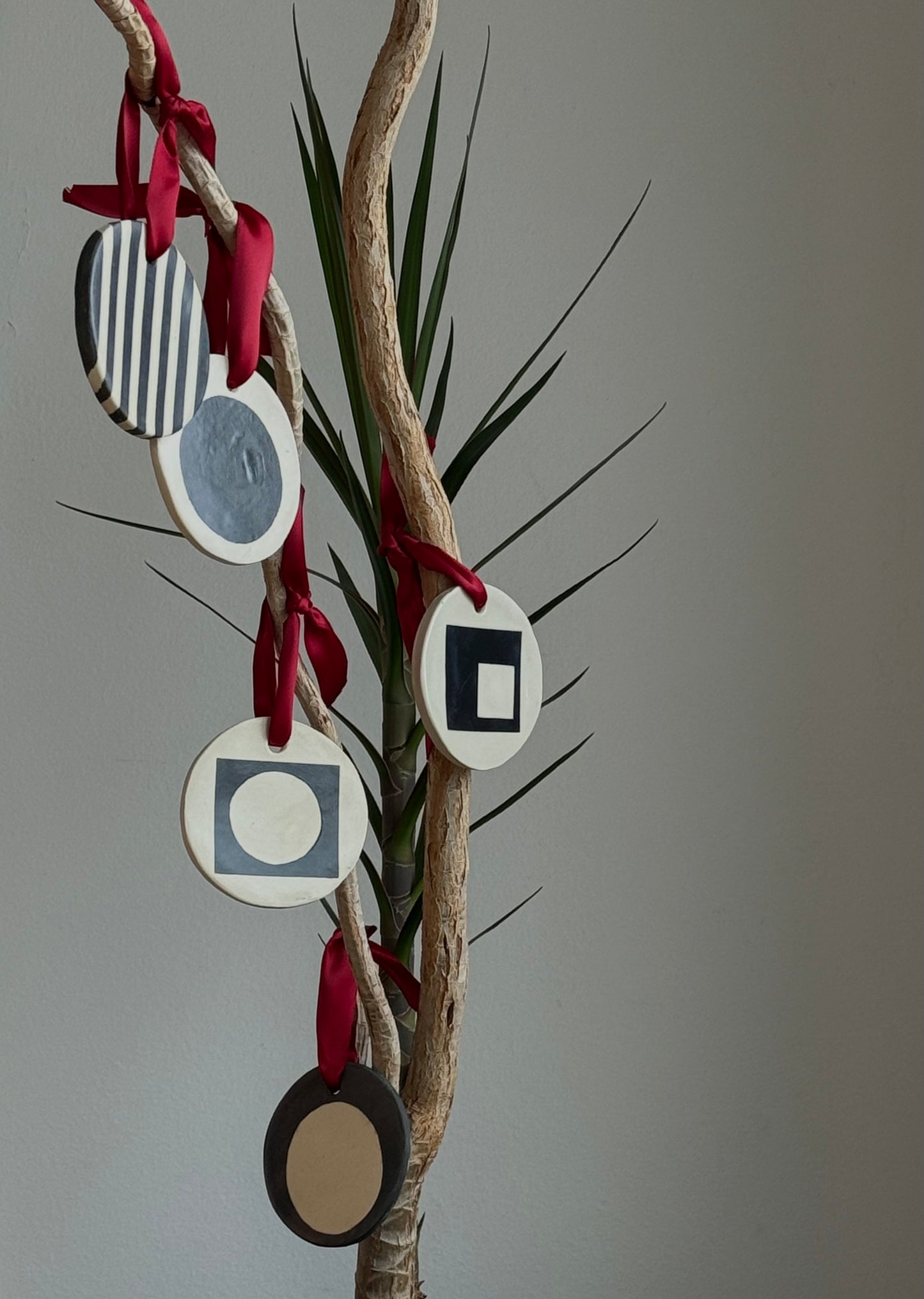 OOAK Pottery Ornaments by JEN THORPE