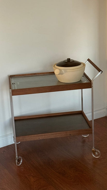 Ca. 1970s Salton Heated Serving Cart