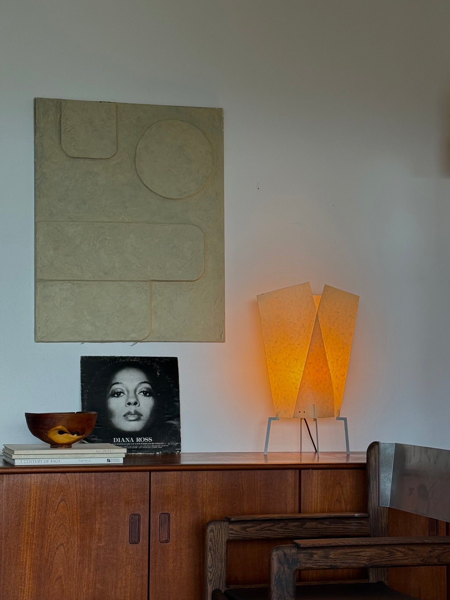 1980s Resolute “paper Trails” Lamp