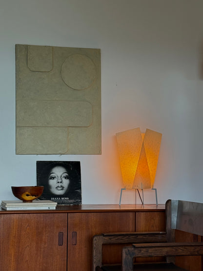 1980s Resolute “paper Trails” Lamp