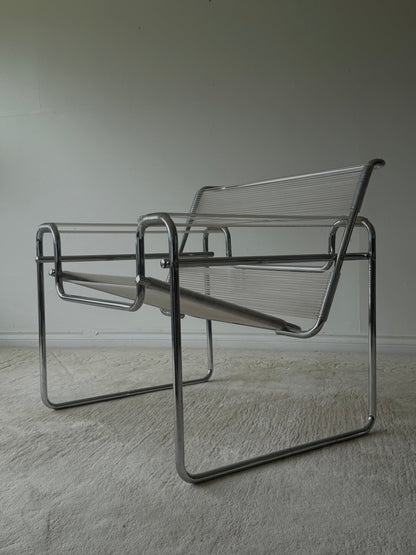 VINTAGE Marcel Breuer Wassily Style Spaghetti B3 Chair
