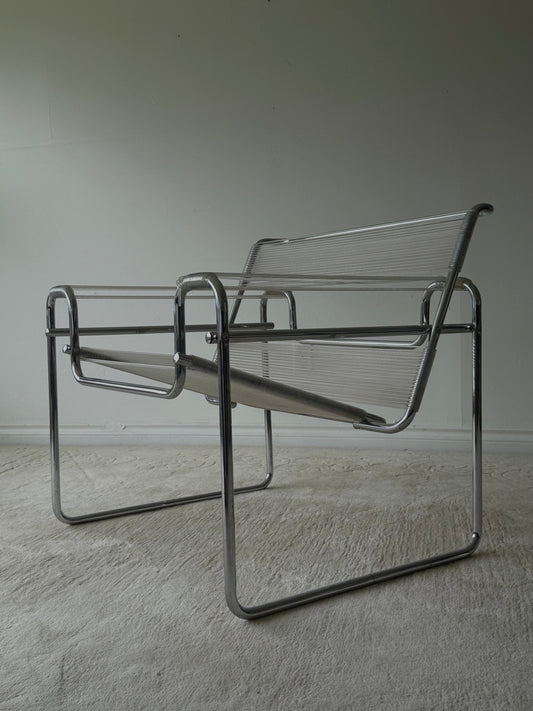 VINTAGE Marcel Breuer Wassily Style Spaghetti B3 Chair