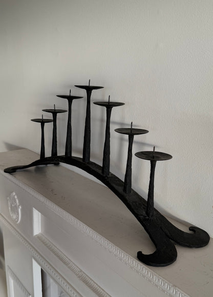 Vintage Hand Forged Candelabra