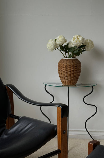 1990s Wavy Iron Table