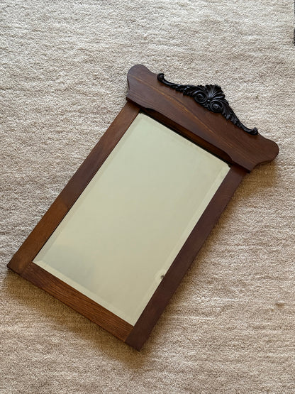 Antique Wooden Mirror