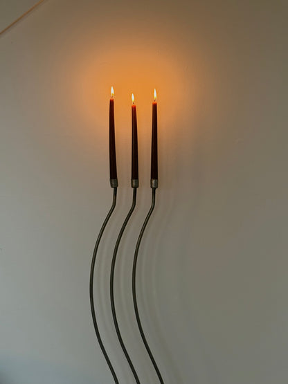 Post Mod Wavy Candle Holder