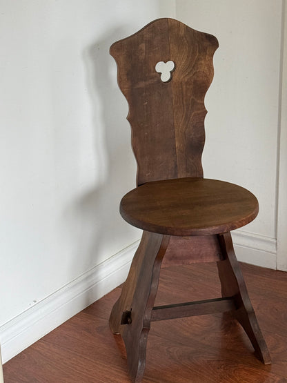 BRUTALIST DESIGN VINTAGE CHAIR