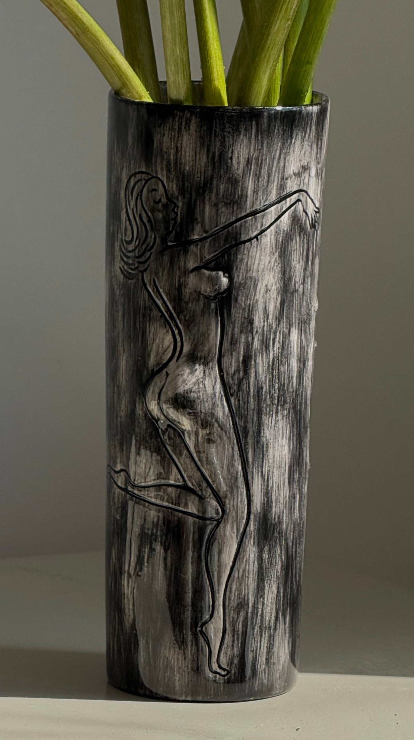 1970s Porcelain Vase