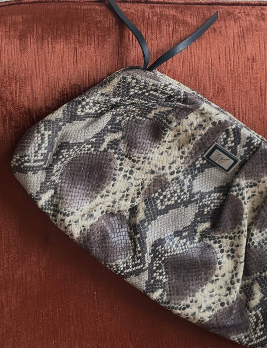 2010s AUTHENTIC Giuseppe Zanotti  LEATHER CLUTCH