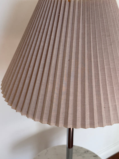 GEORGE Kovacs Chrome & Marble Floor Lamp