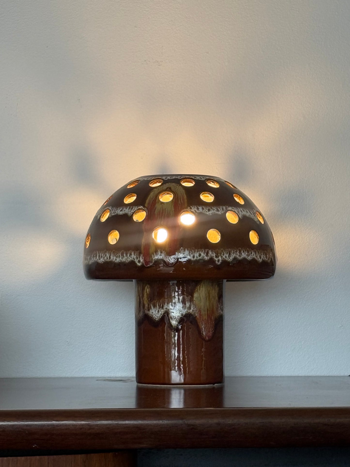 1970s MAURICE CHALVIGNAC CERAMIC LAMP