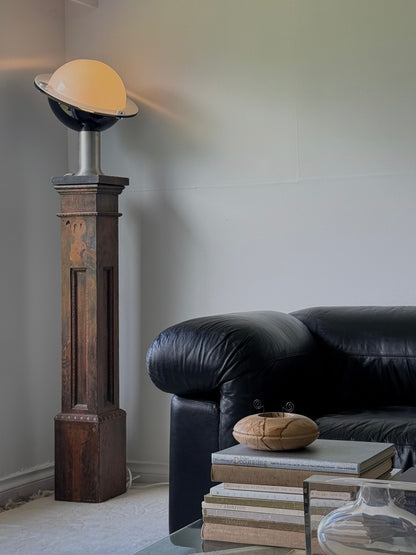 1990s ITALIAN LEATHER COUCH