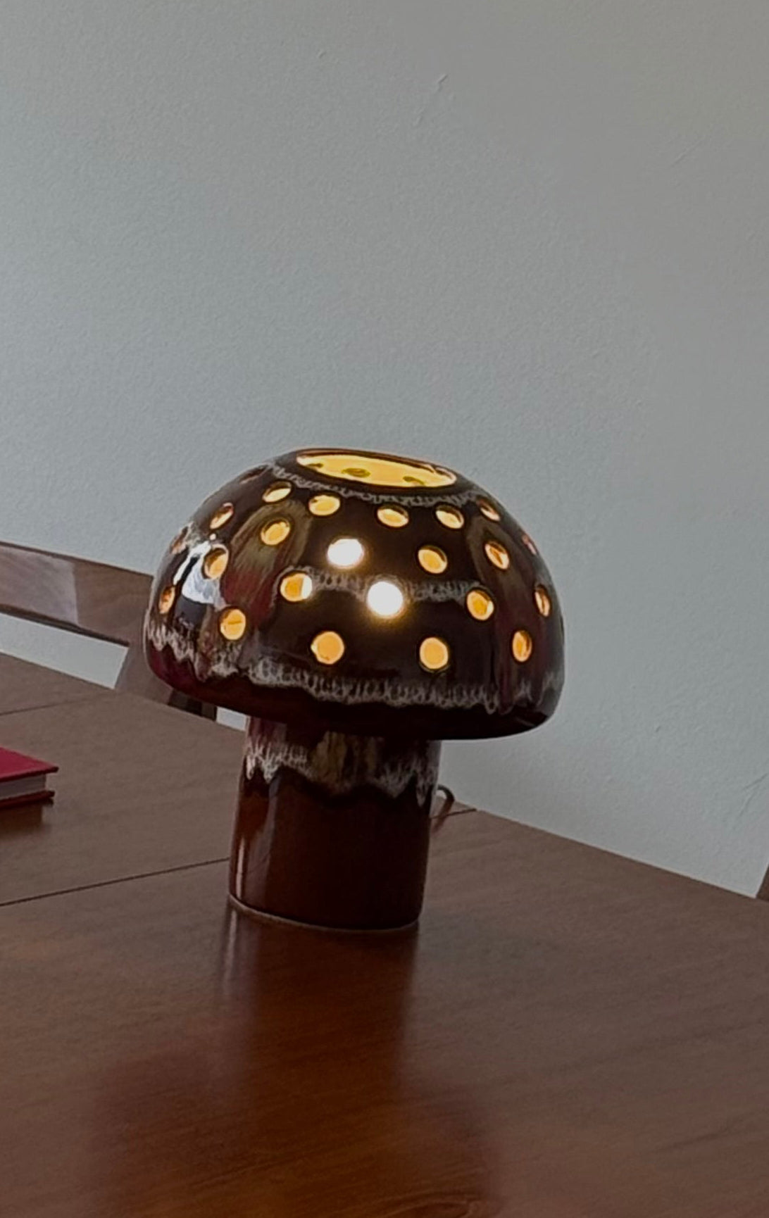 1970s MAURICE CHALVIGNAC CERAMIC LAMP