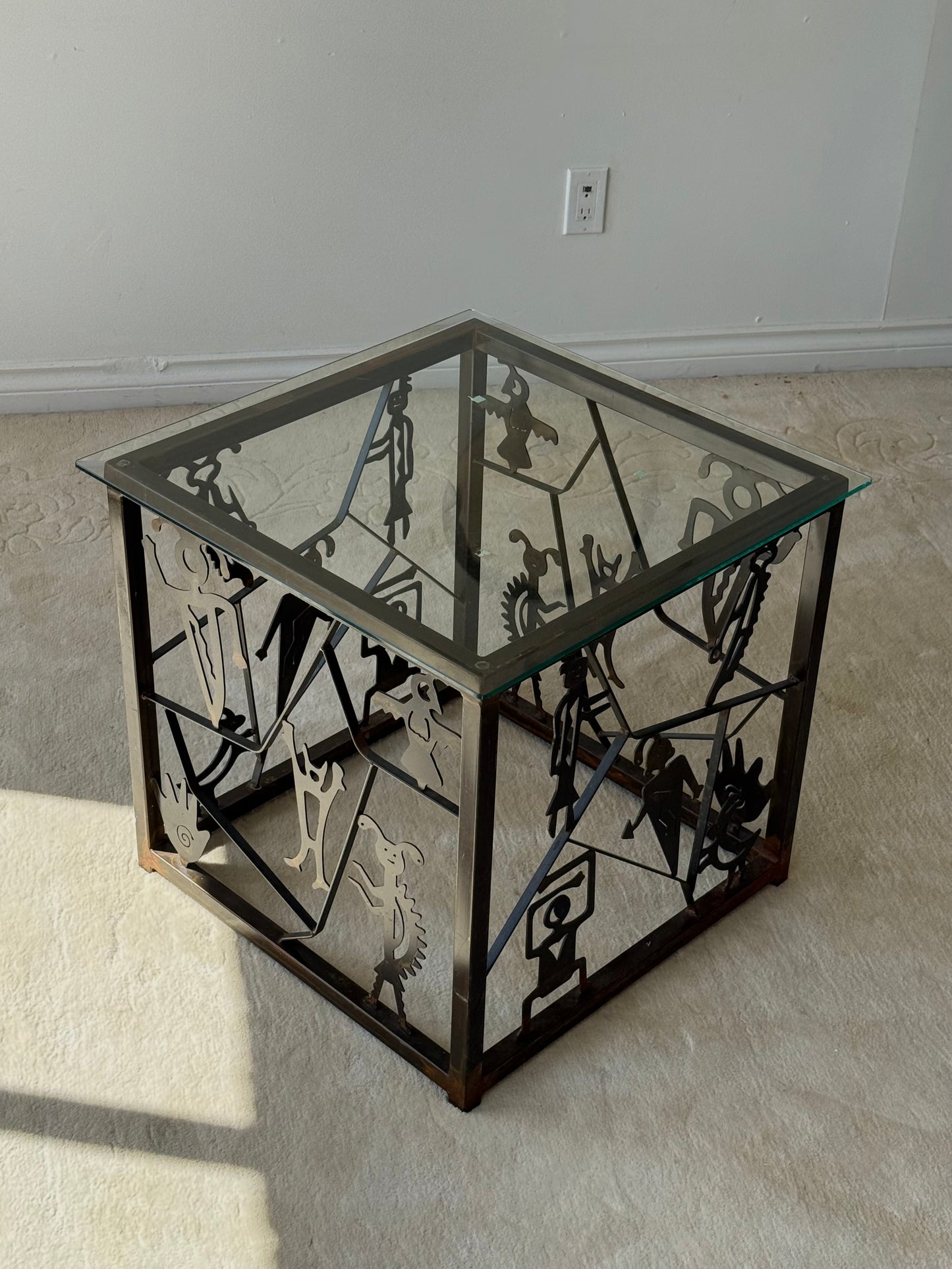 VINTAGE “Kokopelli inspired” TABLES
